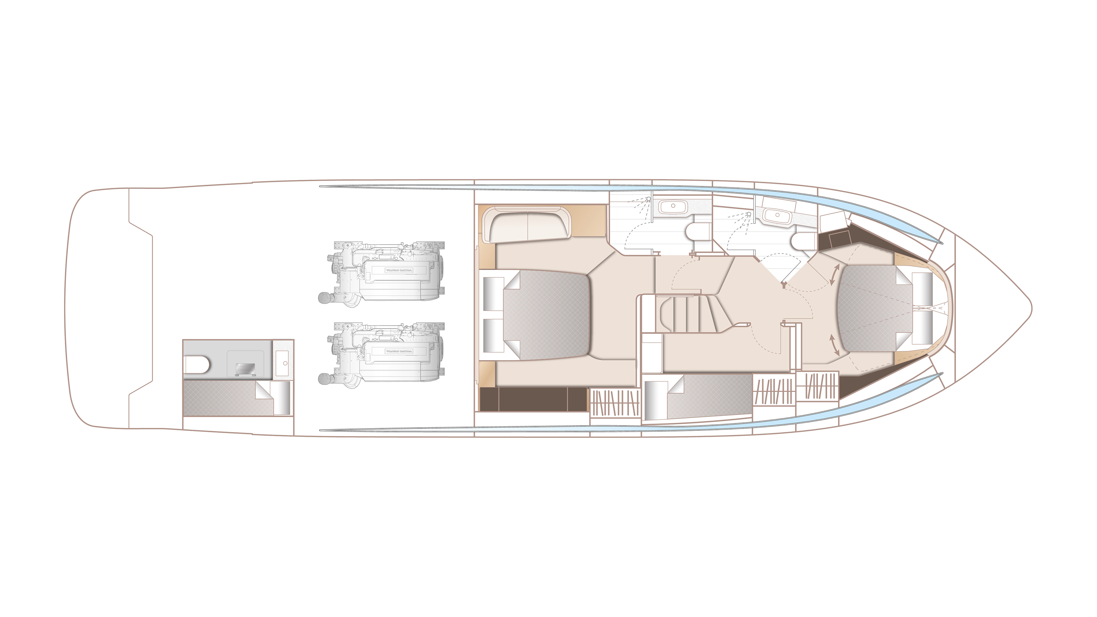 V55 lower deck