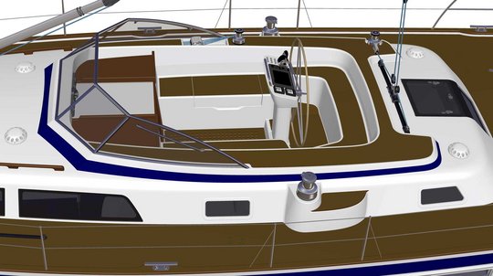 Hallberg-Rassy 44 — Foto 9