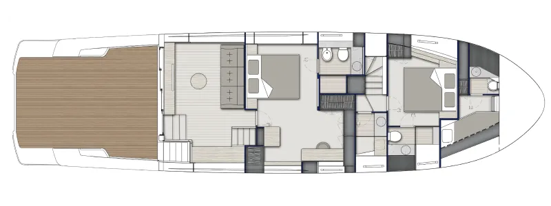 bluegame-yacht-bgx63-lower-deck-two-cabins-three-bathrooms