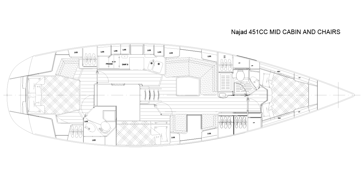 Najad 451 CC — photo 2