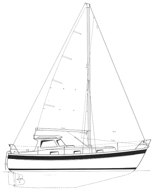 Hr94 sail plan new wheelhouse