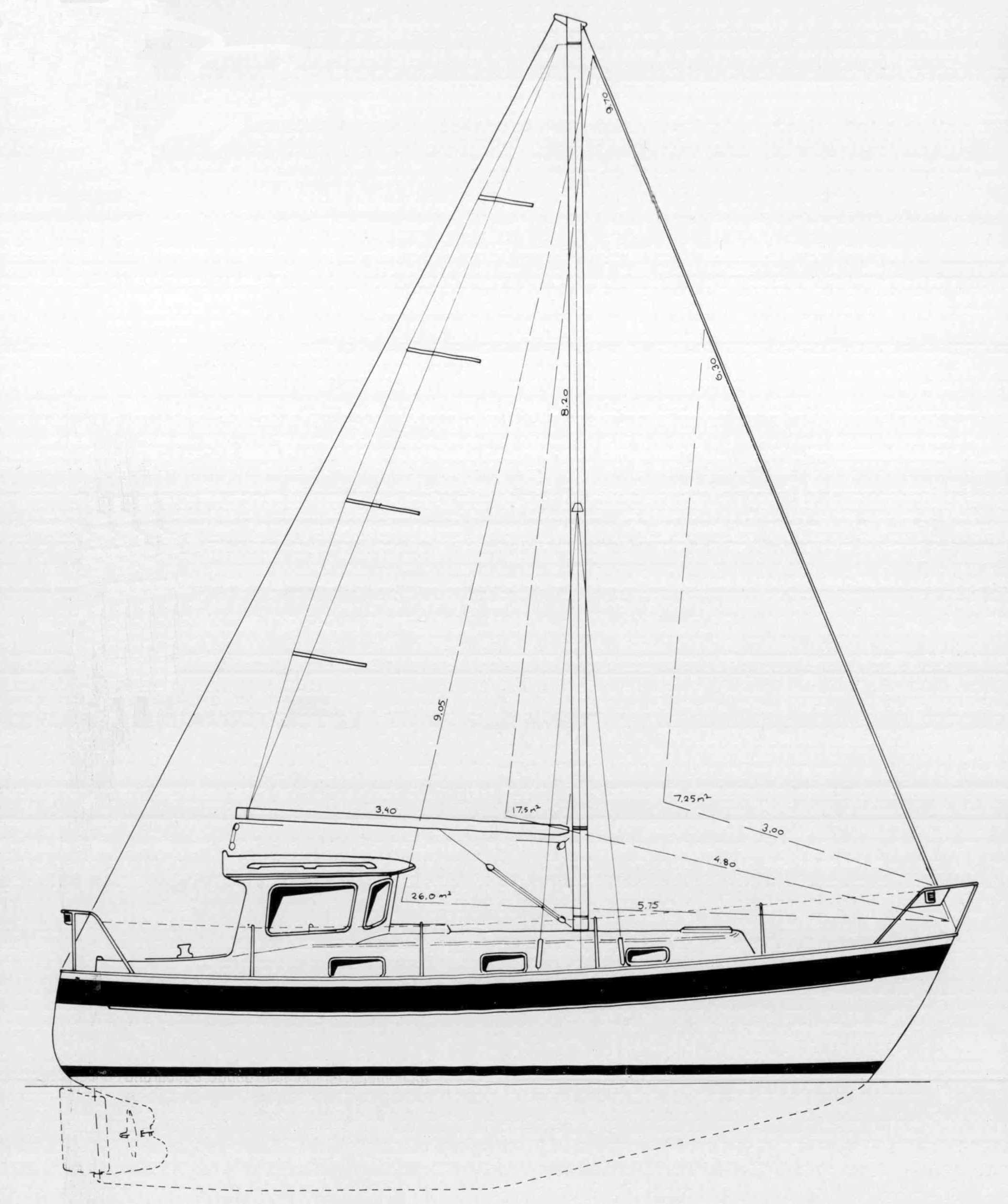 Hr94 sail plan older wheelhouse