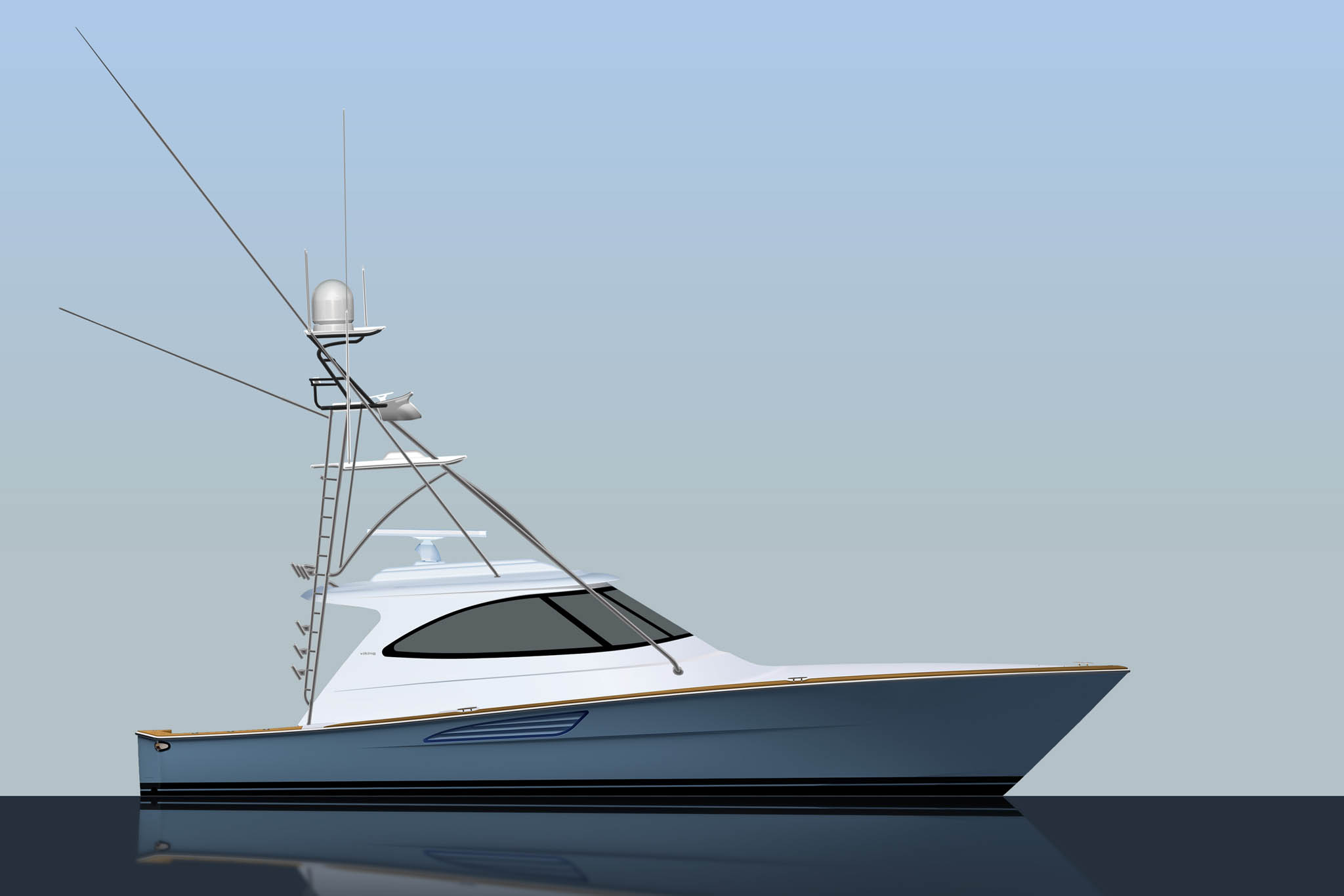 Viking Yachts 50 Sport Tower — photo 1