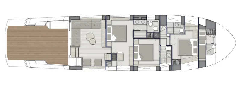 bluegame-yacht-bgx73-lower-deck-A