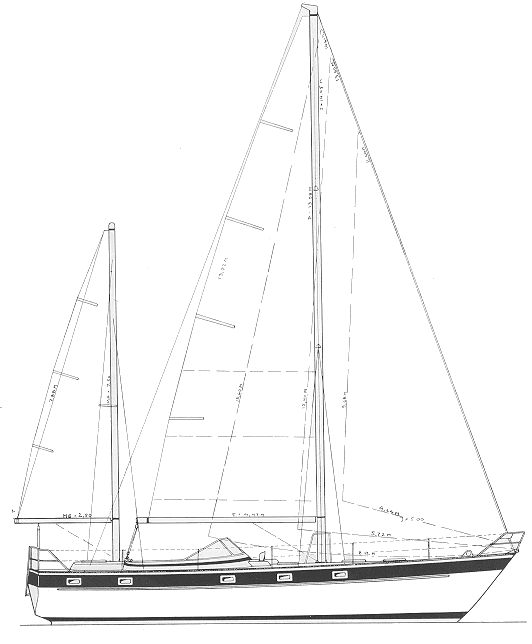 Hr42eketch sail plan