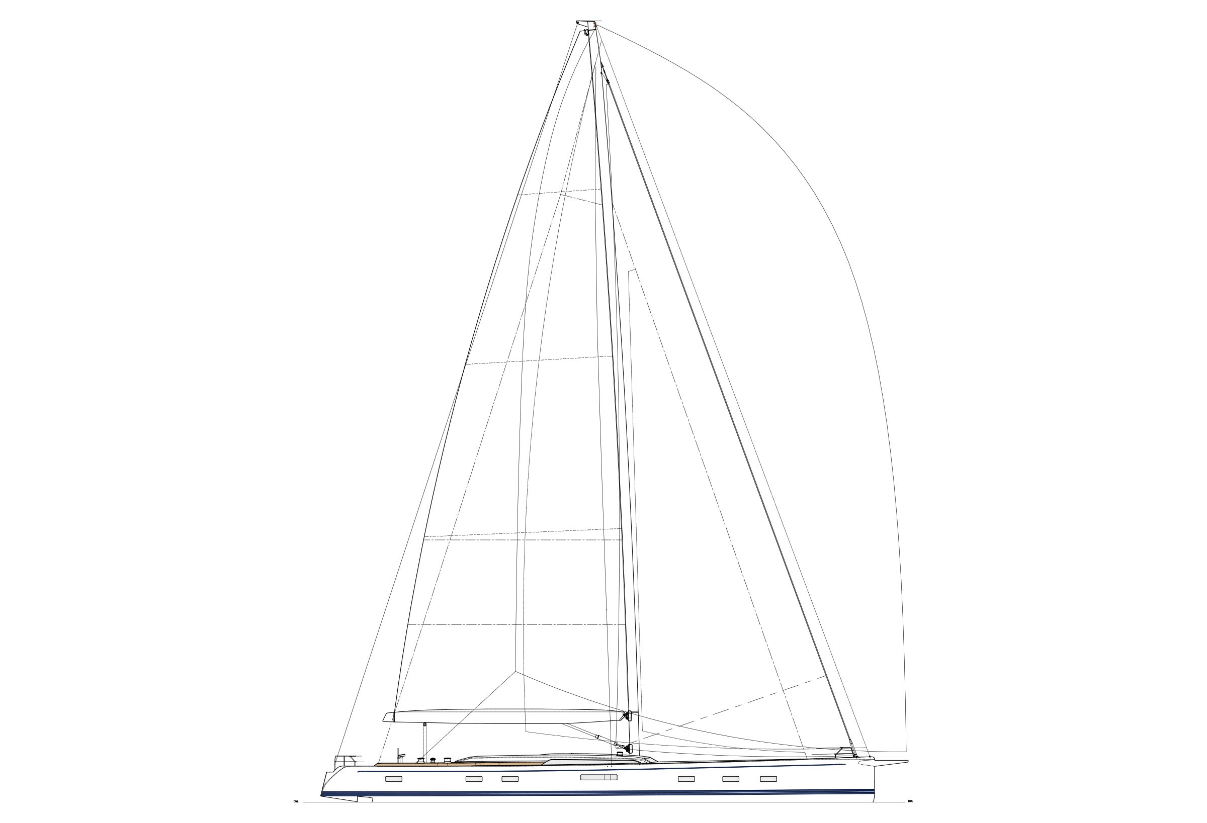 swan108 sailplan concept standard