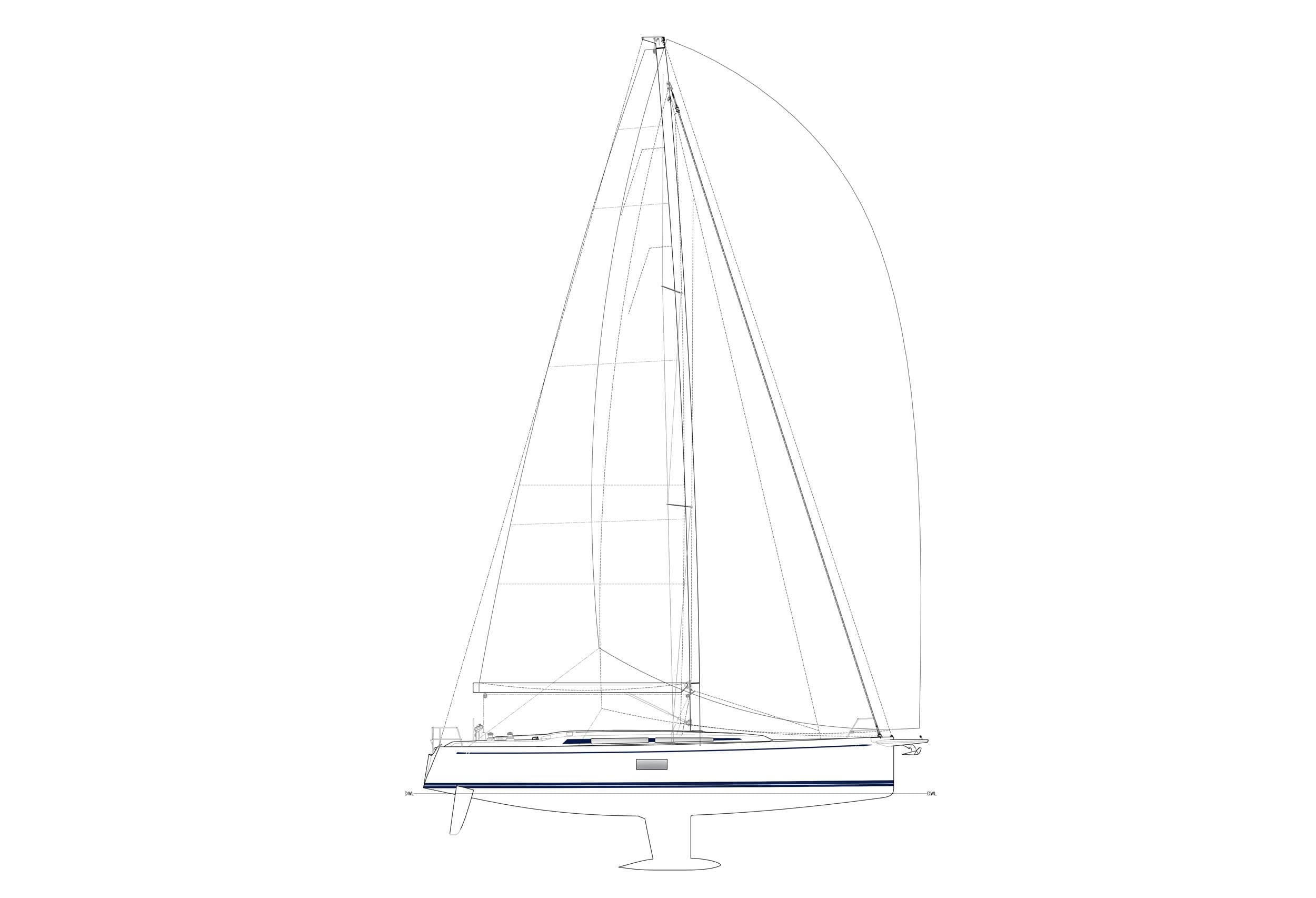 Swan 48MKII Sail Plan CLEANED