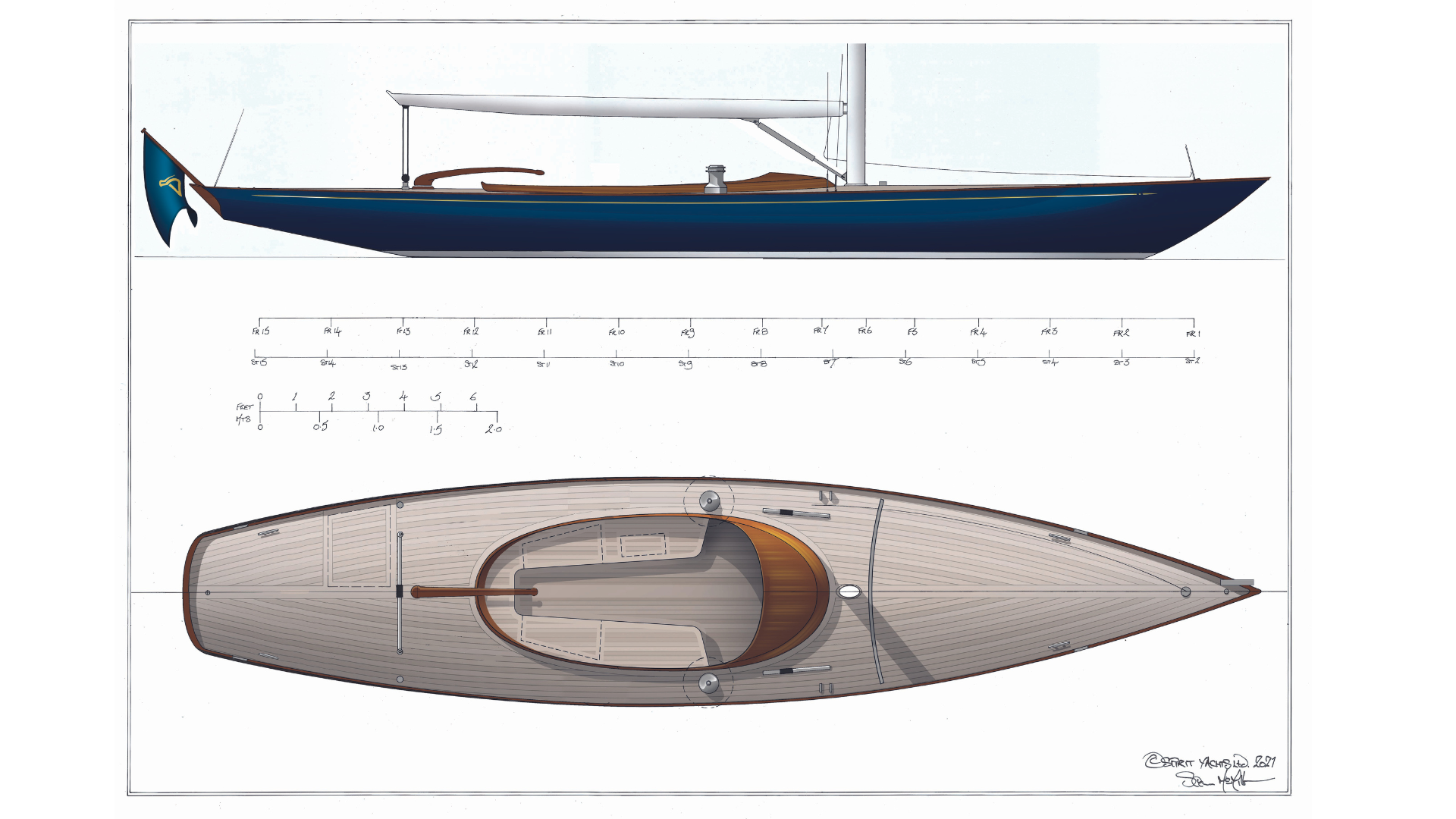Spirit-Yachts-R30-General-Arrangement