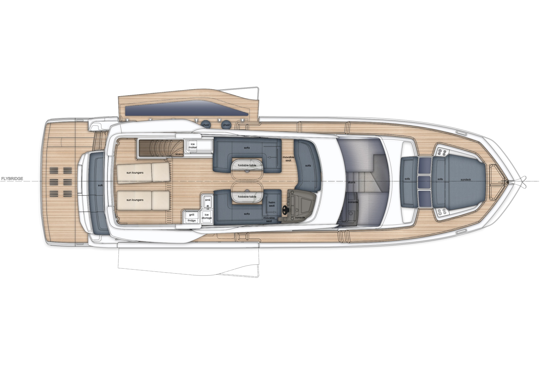 Galeon 560 FLY — photo 11