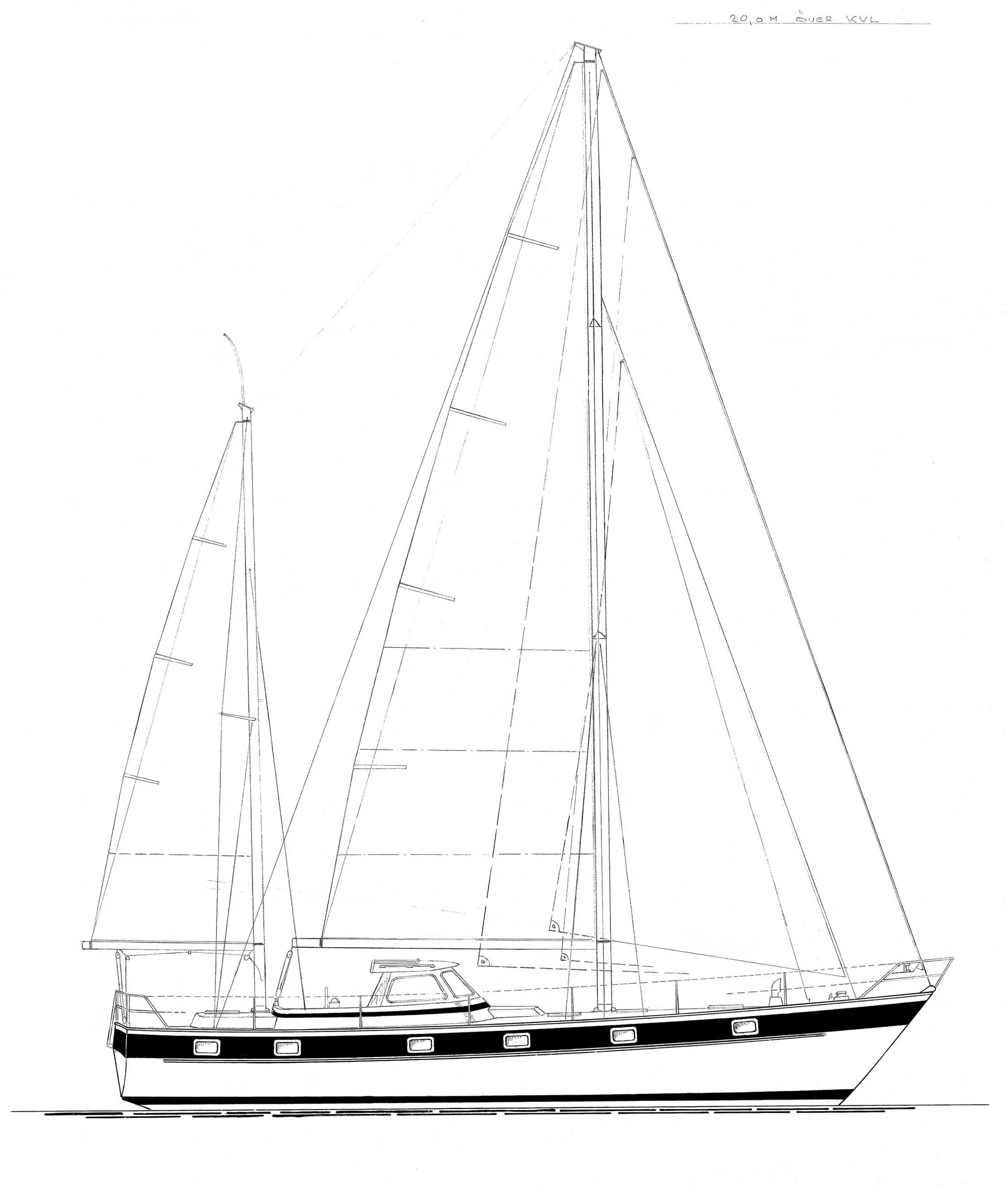Hr49ketch sail plan2