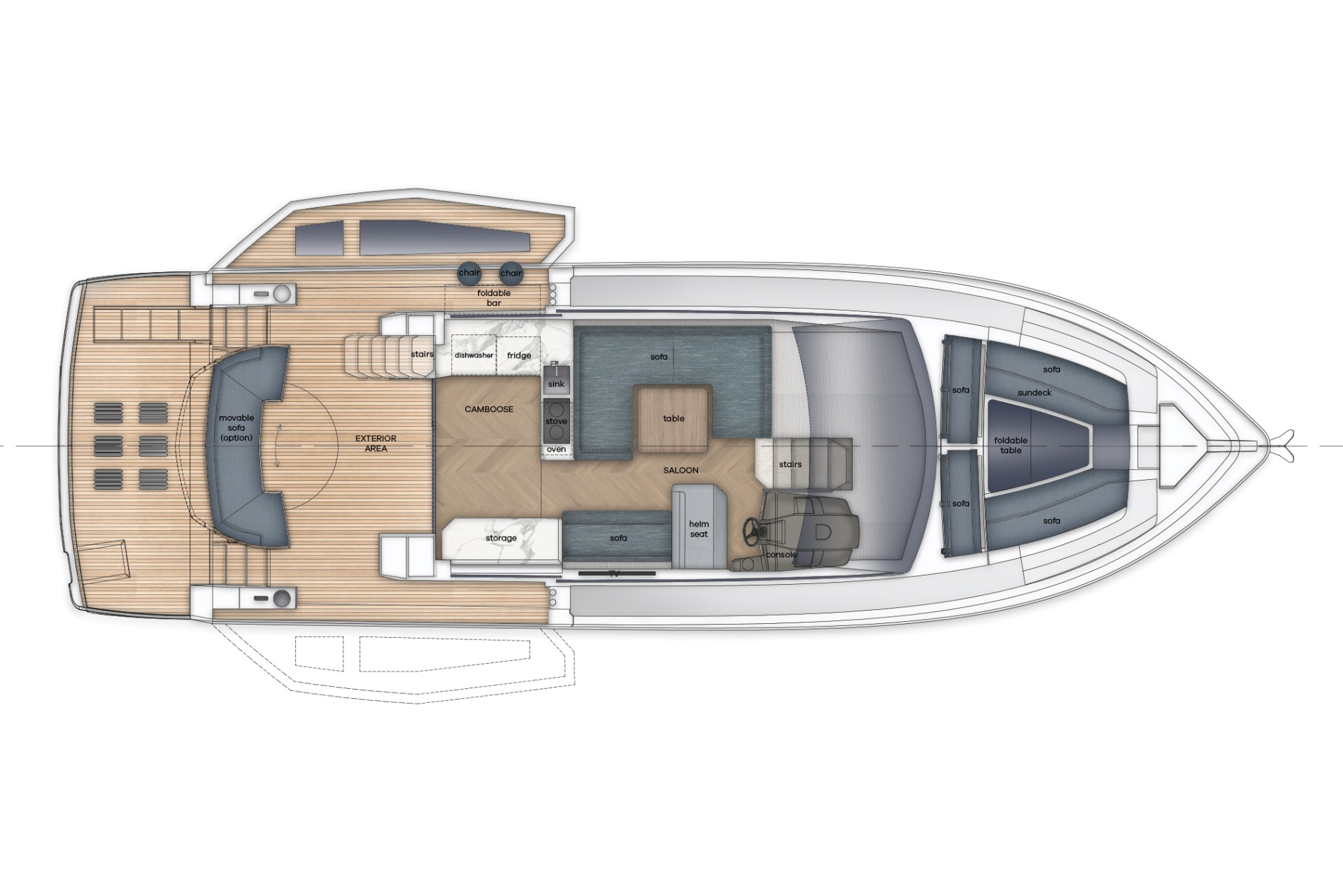 Galeon 480 FLY — photo 12