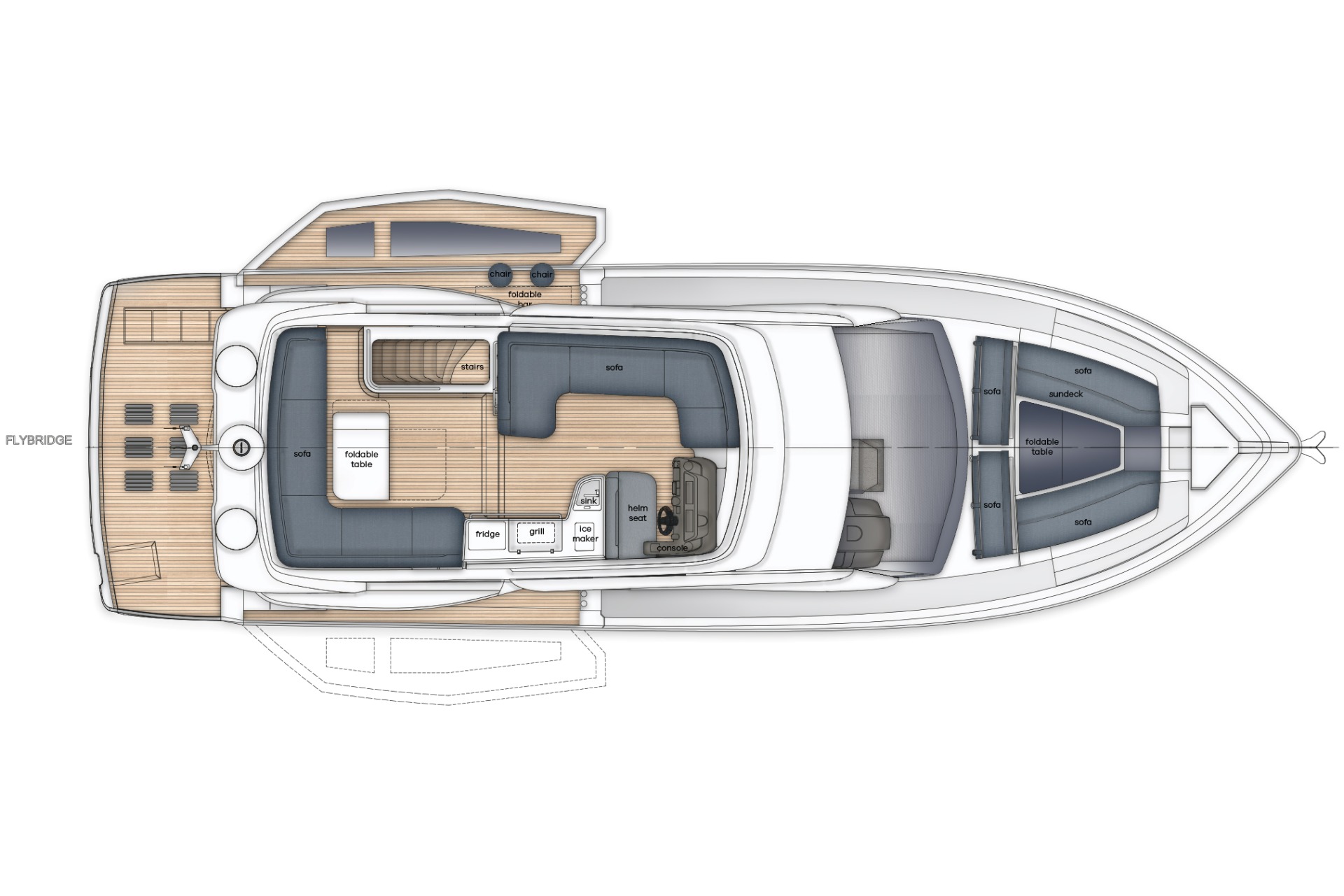 Galeon 480 FLY — photo 11