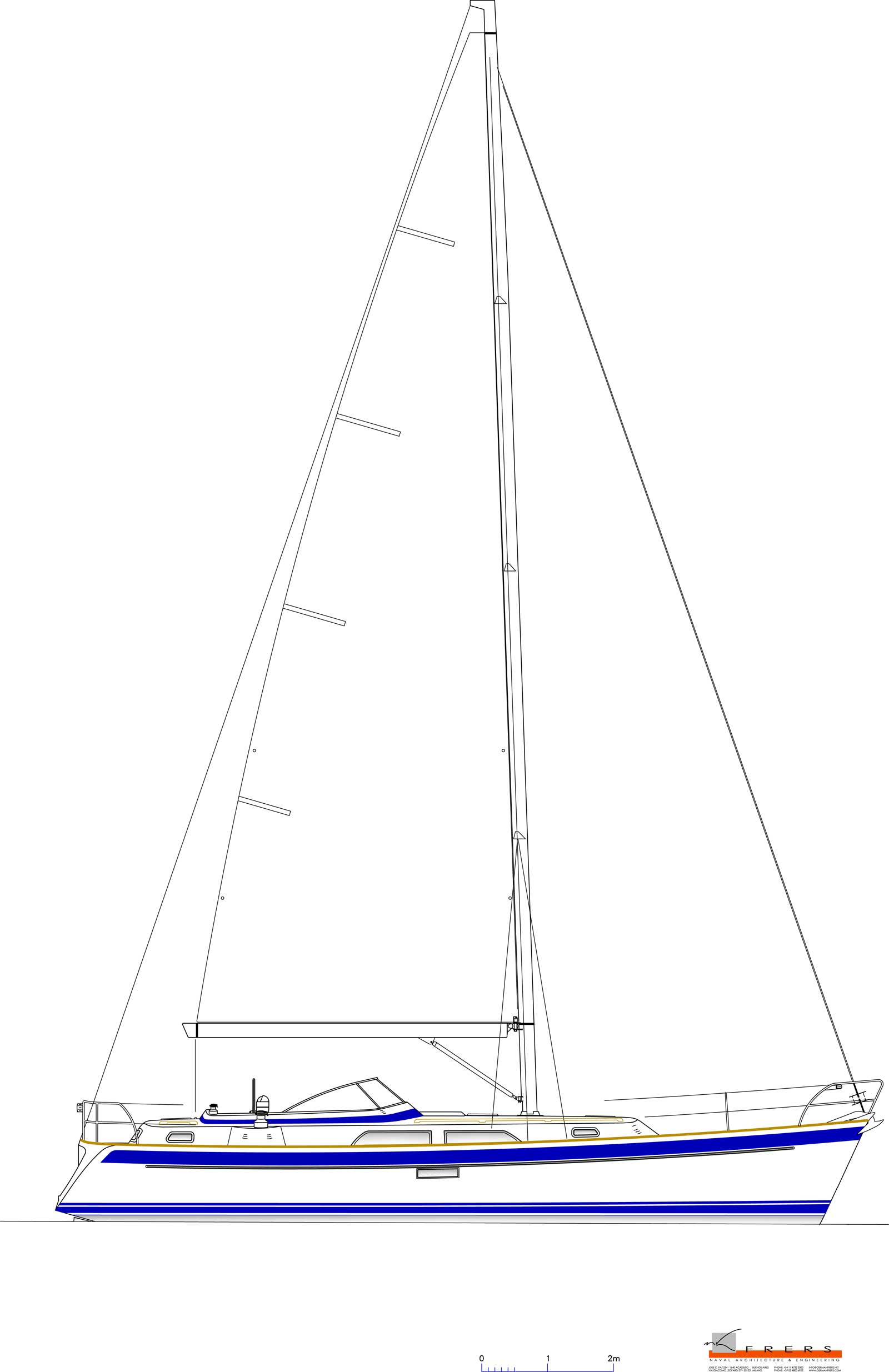 Hr40mk ii sail plan