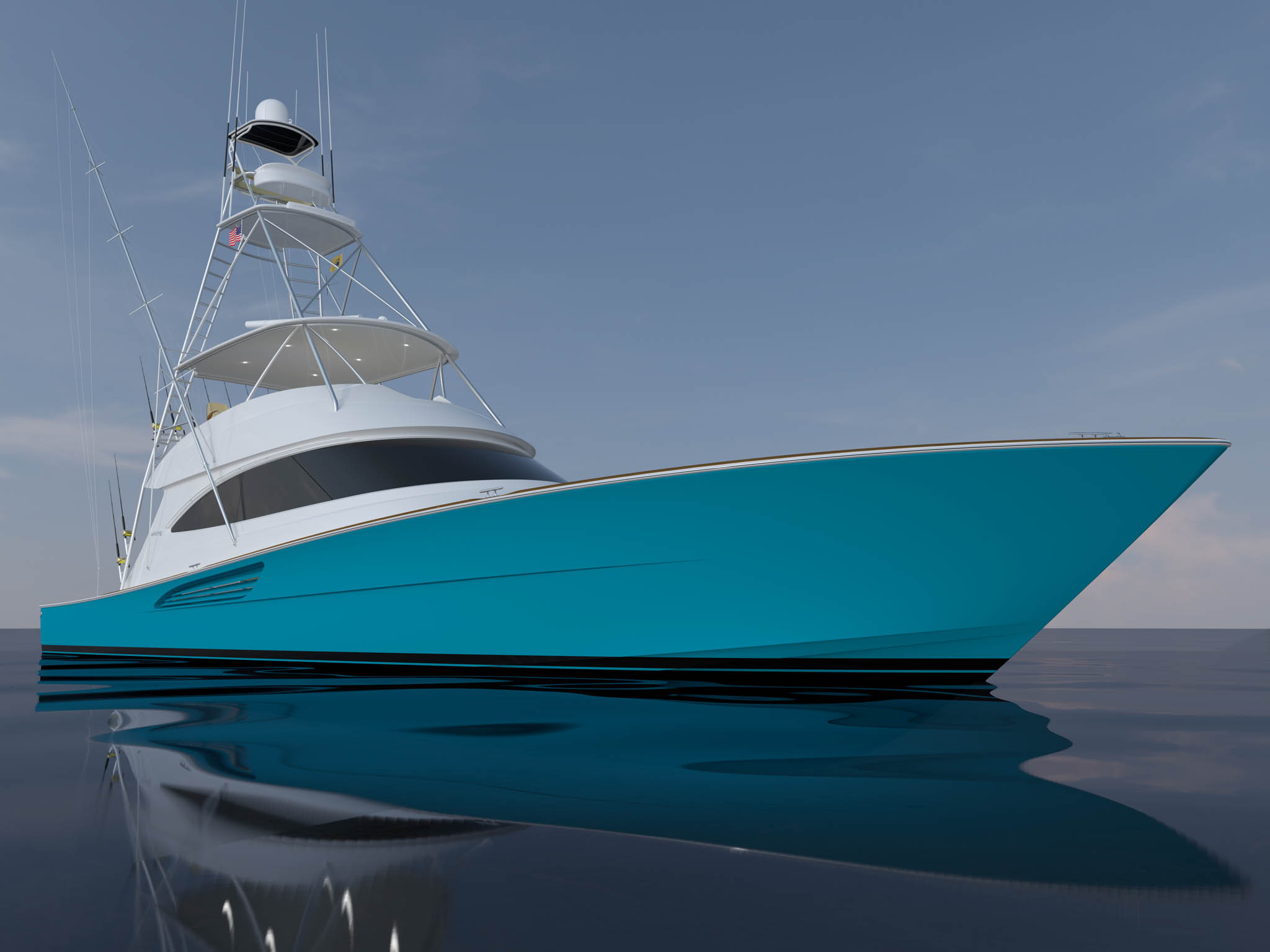 Viking Yachts 70 Convertible — photo 2