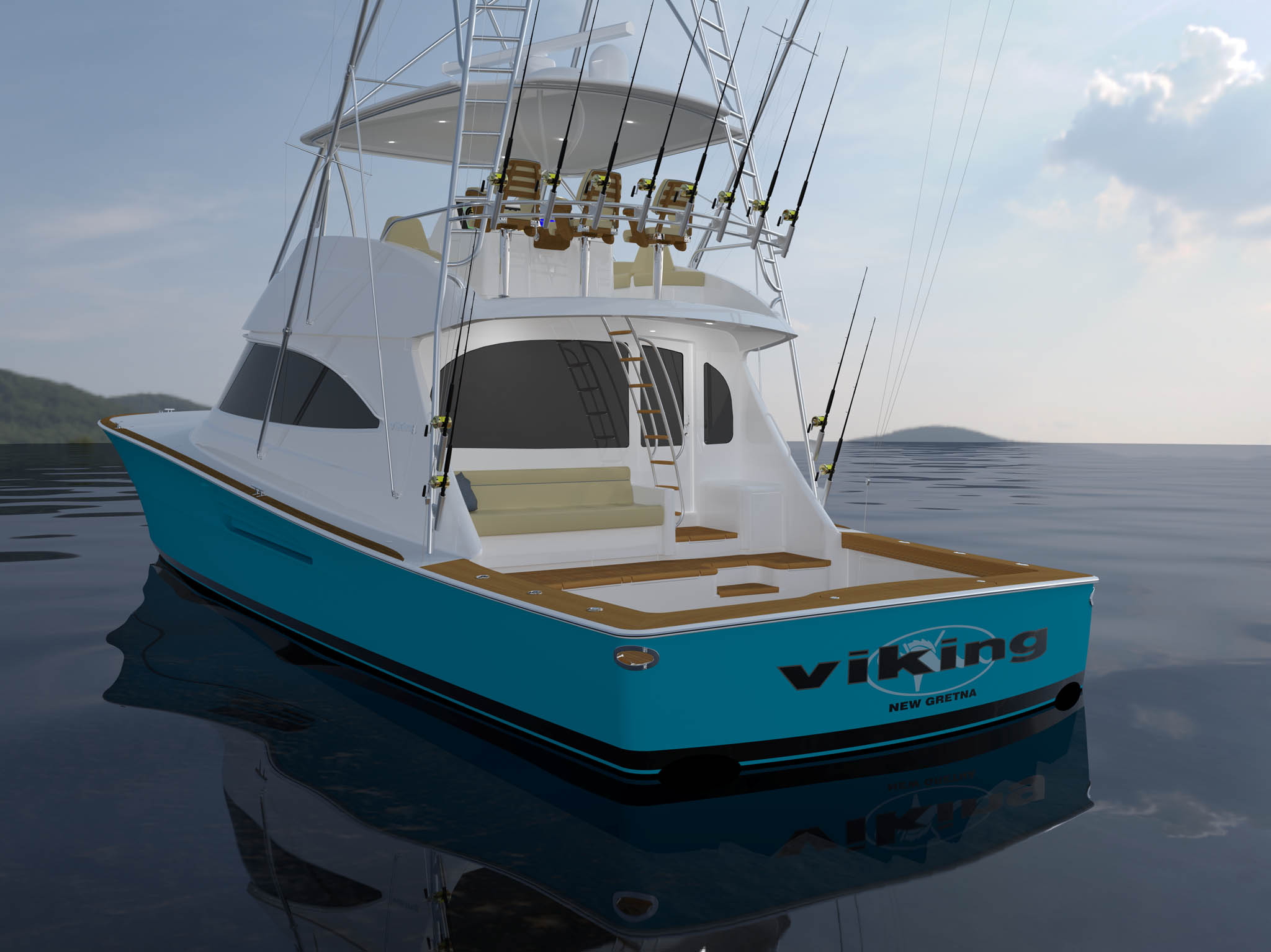 Viking Yachts 70 Convertible — photo 3