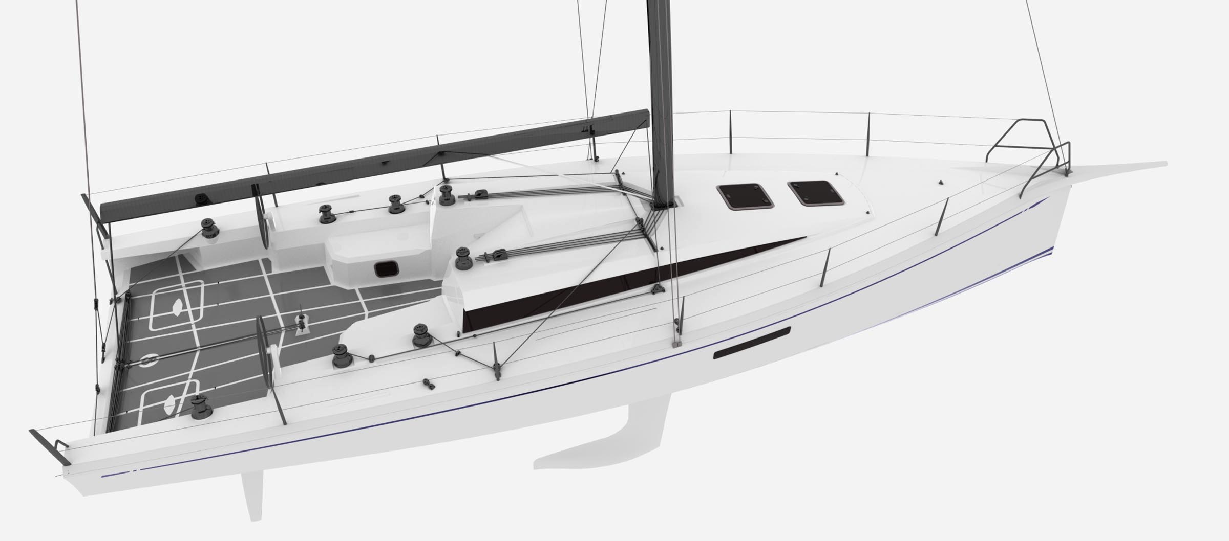 ClubSwan43 deck 2023 2