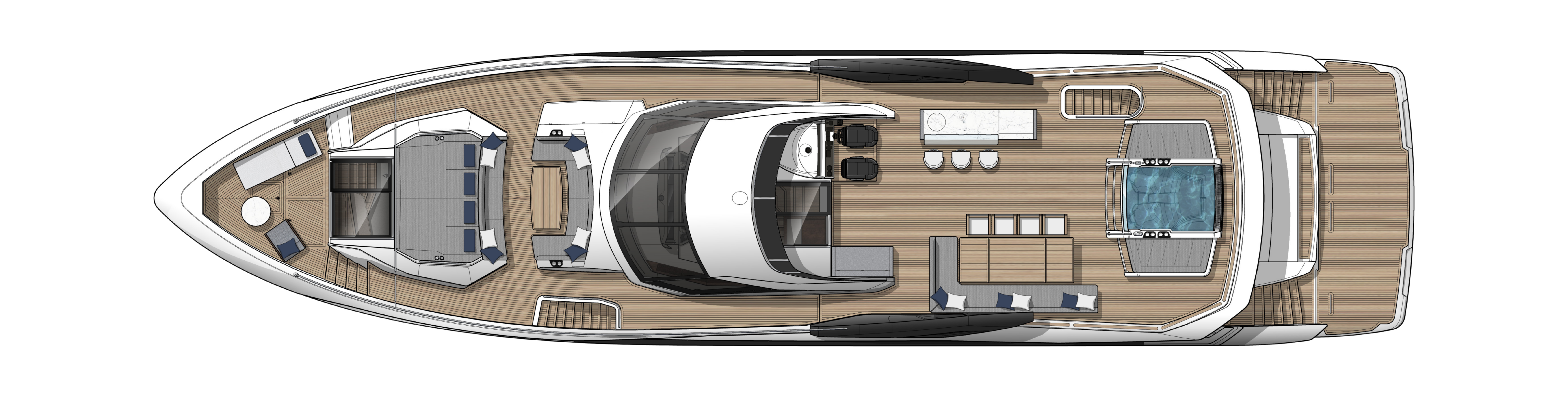 100 Yacht profile