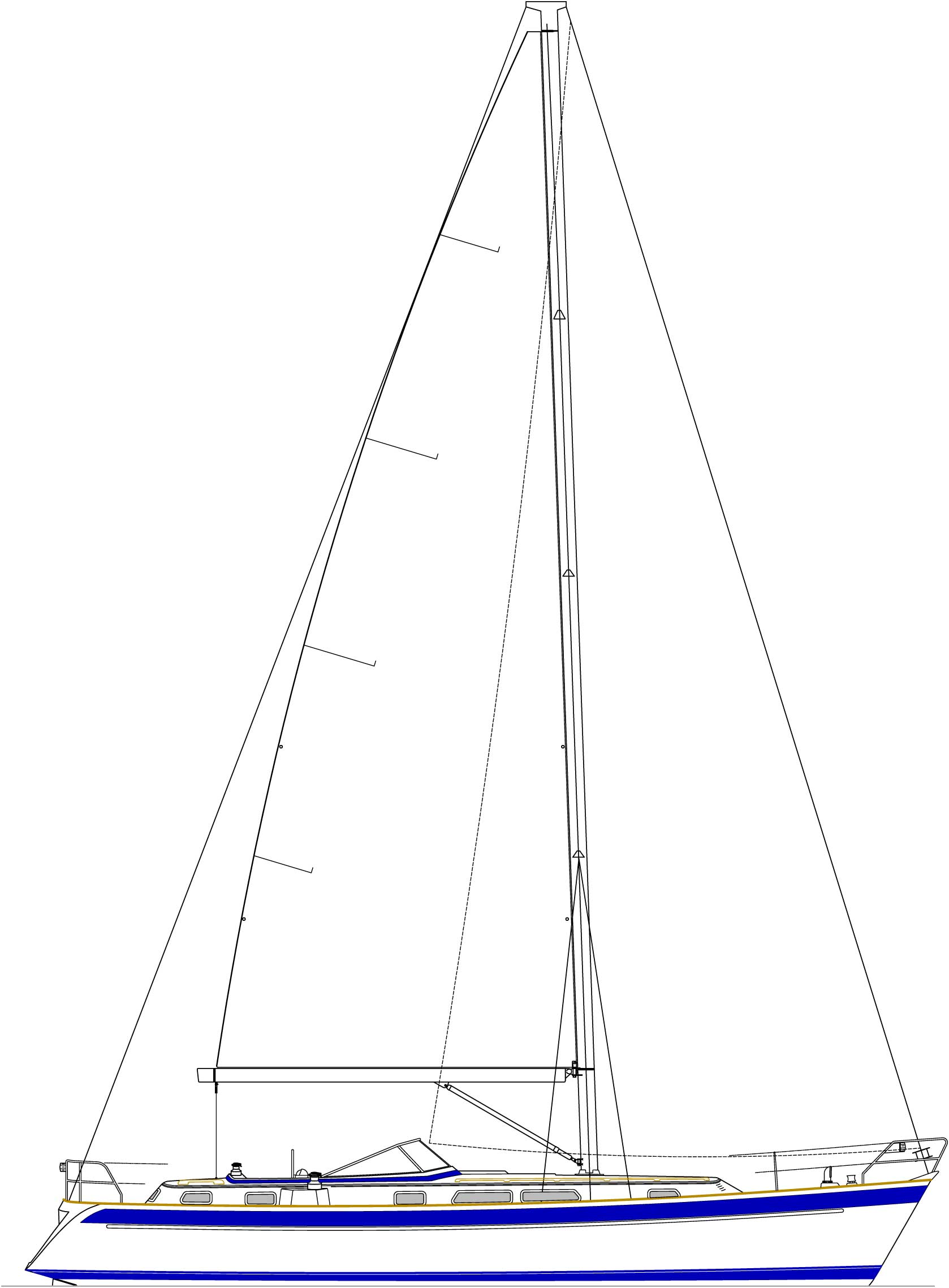 Hr43mk i sail plan