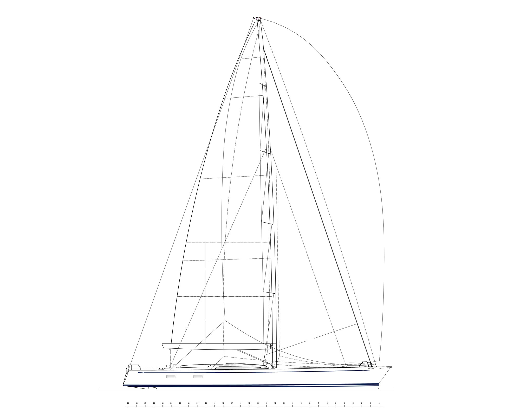 Swan 98 Sailplan