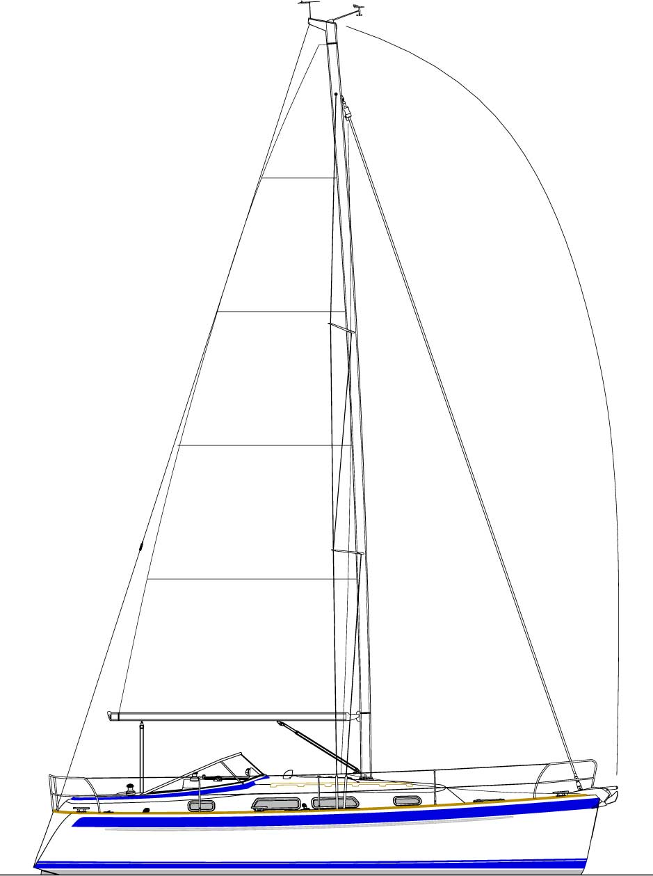 Test310 sail plan