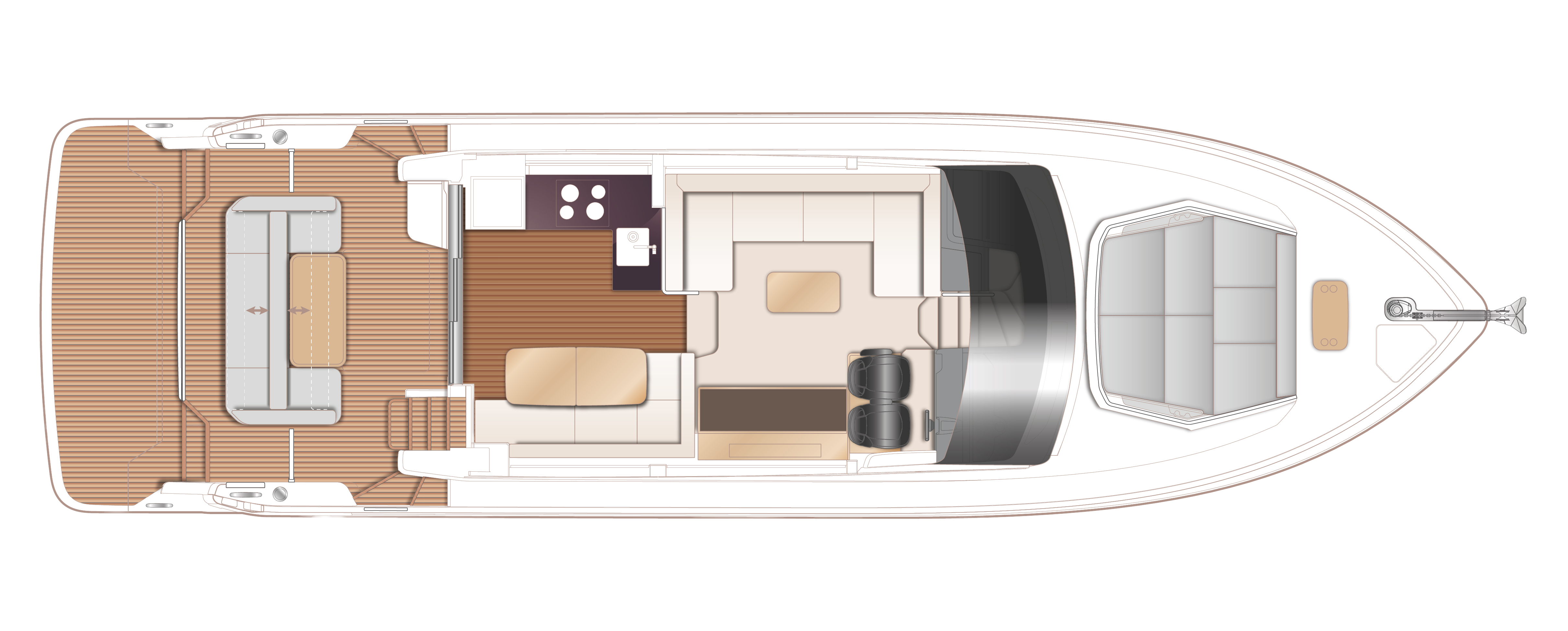 F54 layout main deck transp