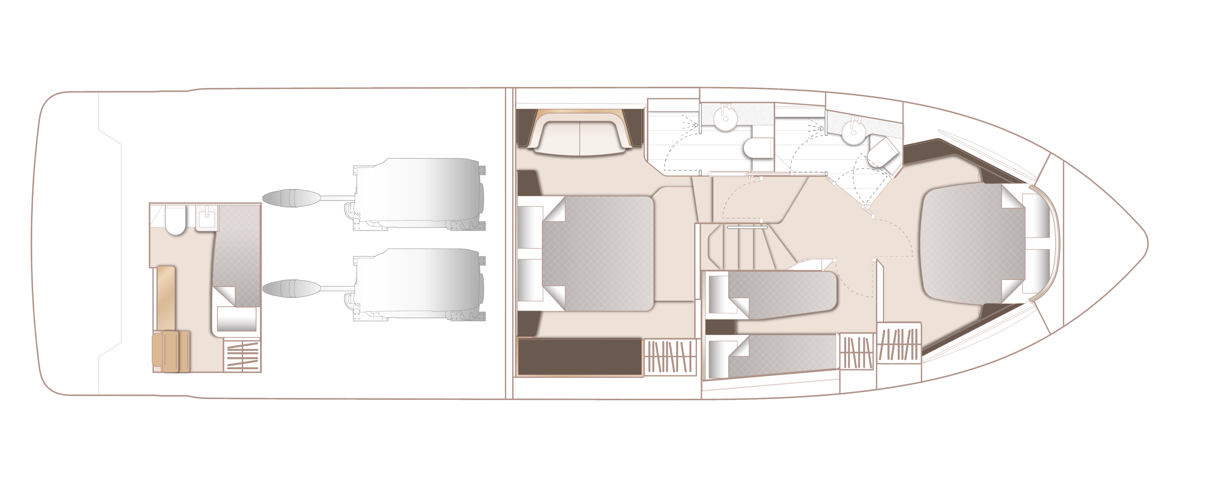 F54 layout lower deck transp