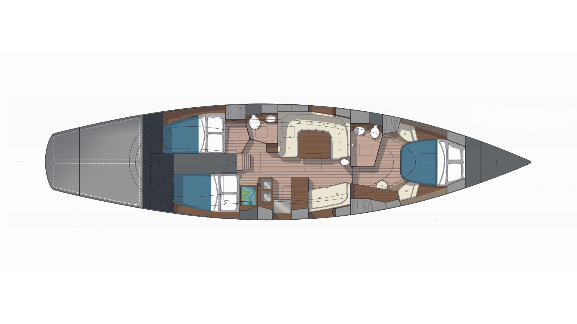 Spirit-Yachts-C50-General-Arrangement