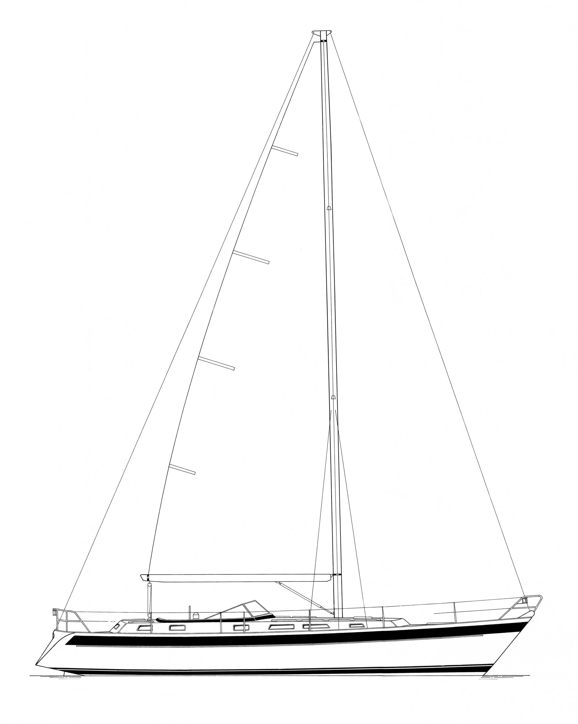 Hr46 sail plan