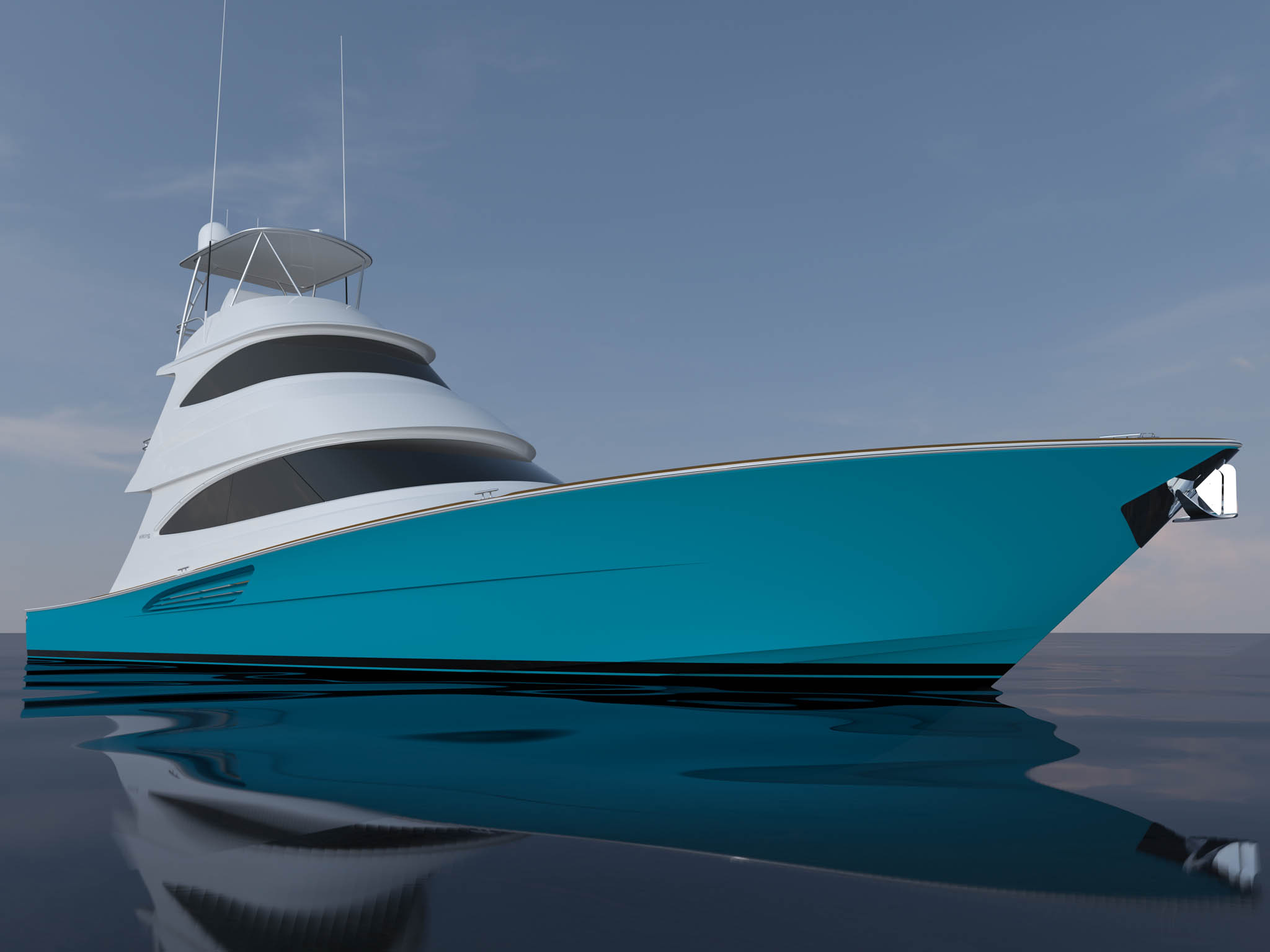 Viking Yachts 70 Sky Bridge — photo 2