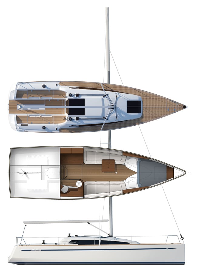 Yachten-Sunbeam-28-1-deckplan-1