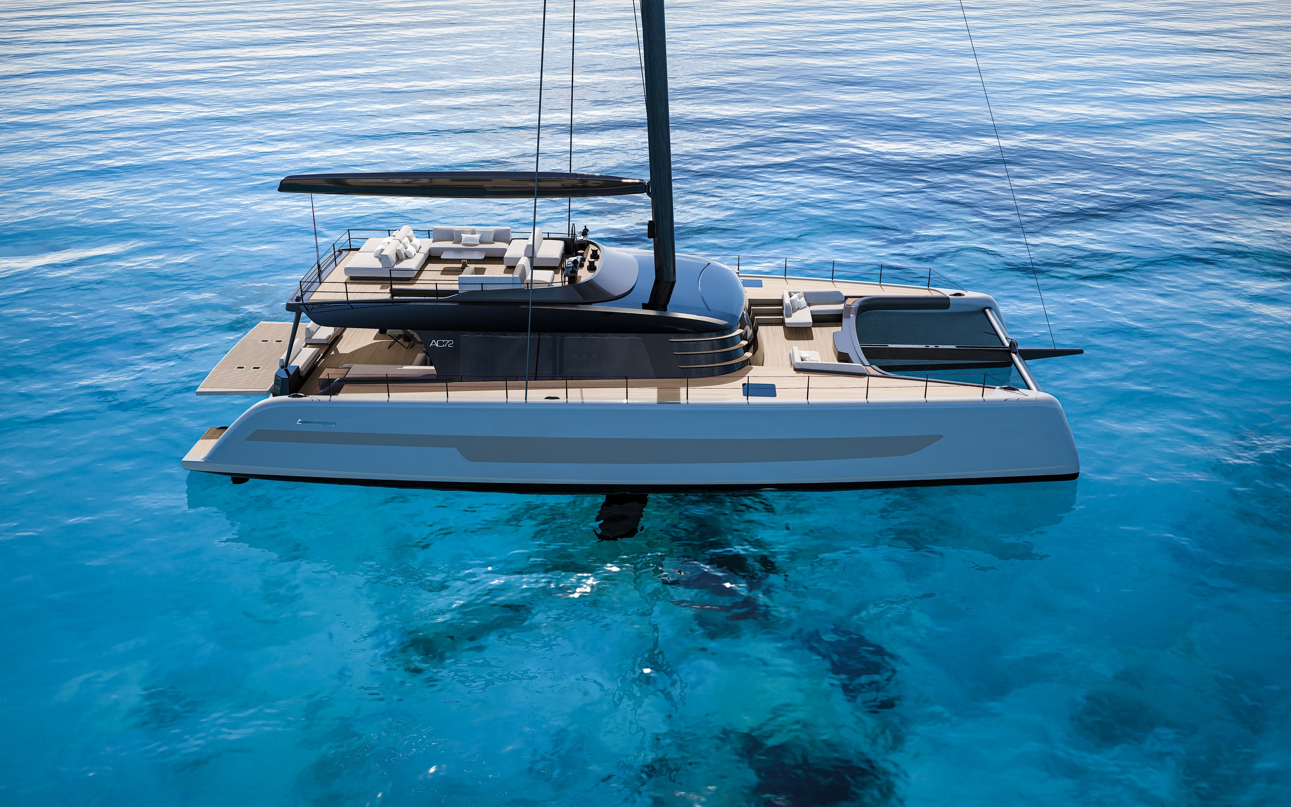 Advanced Yachts AC72 — photo 4