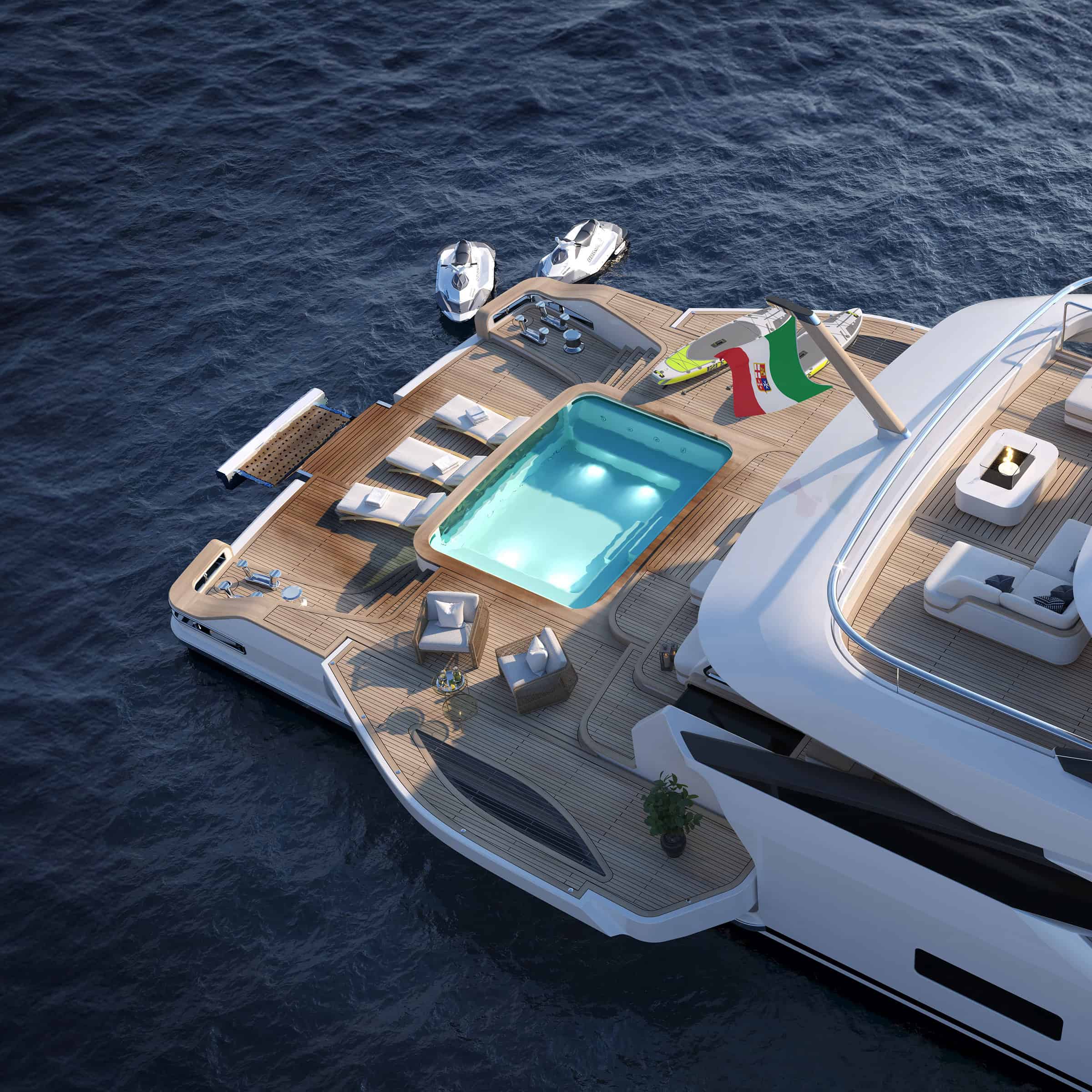 Benetti B.Now 60M Oasis Deck — photo 4