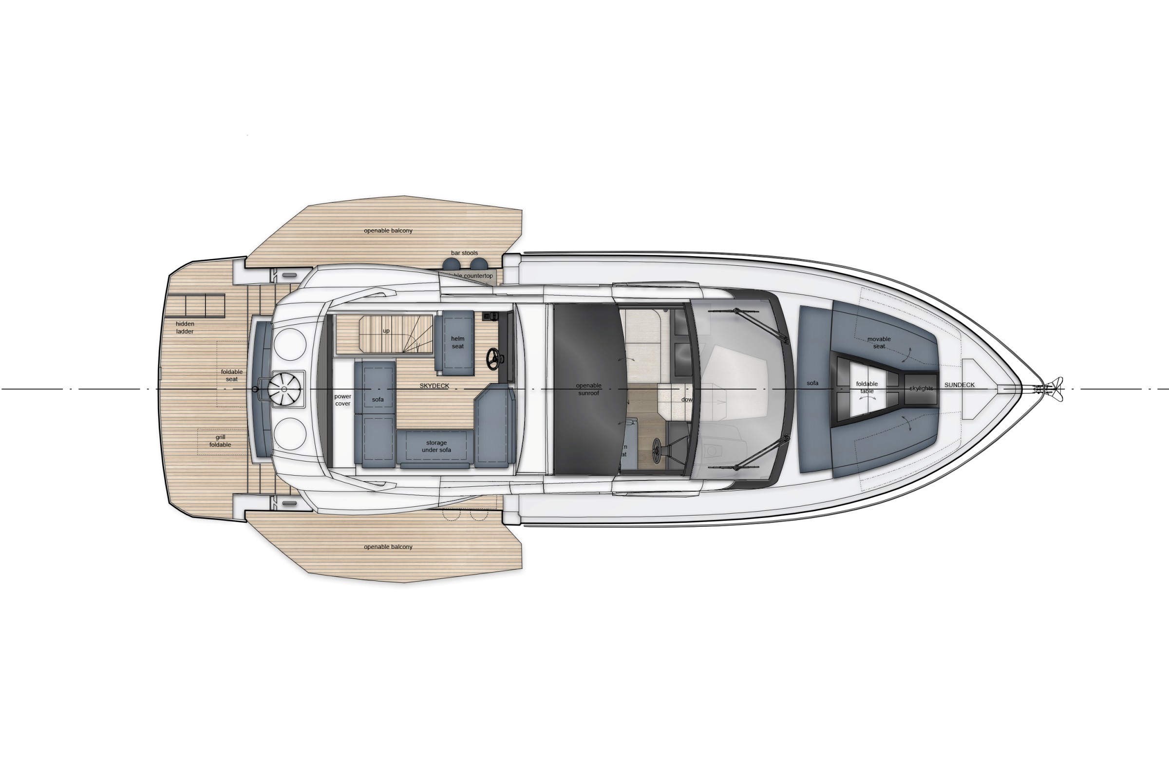 Galeon 470 SKY — photo 11