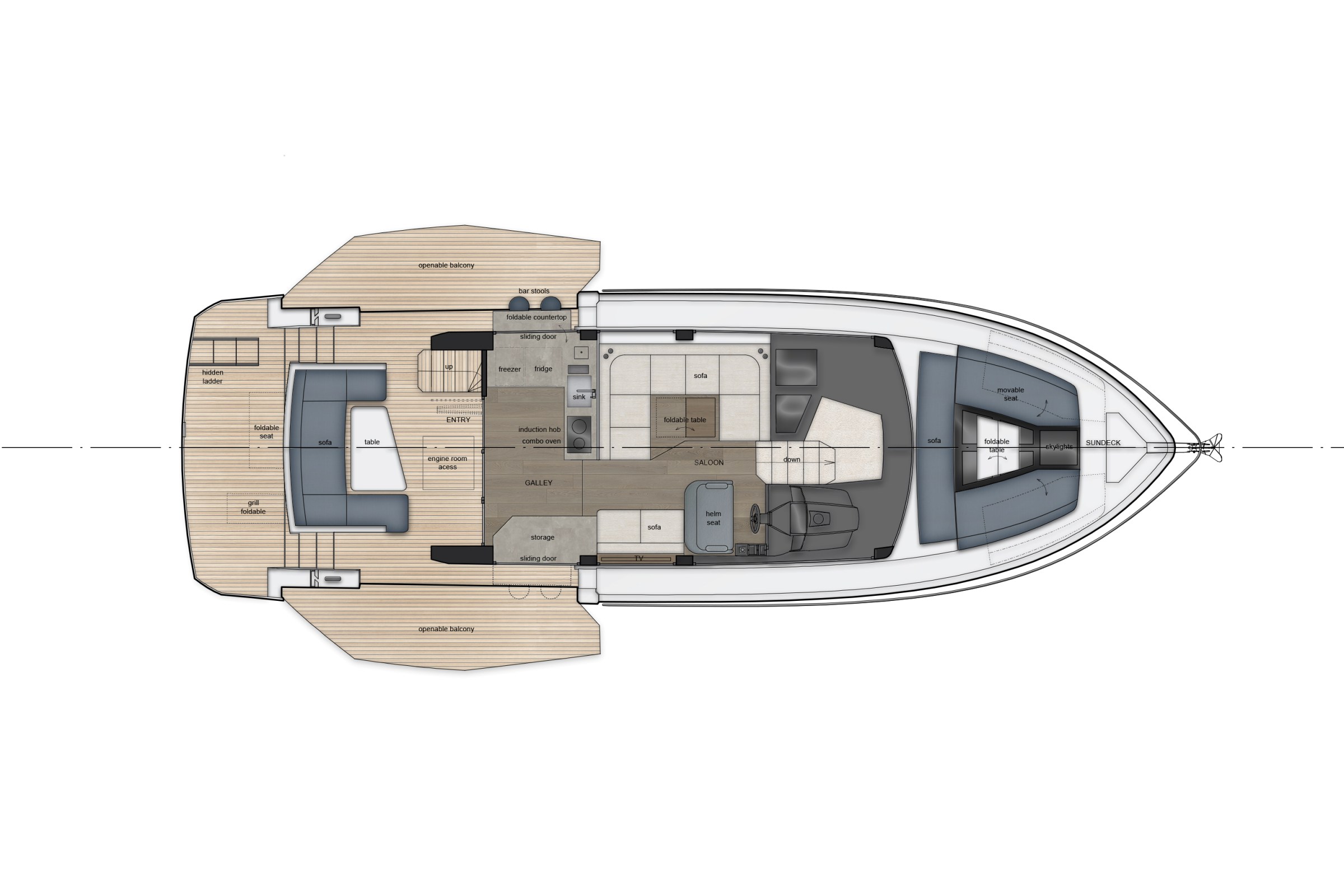 Galeon 470 SKY — photo 12