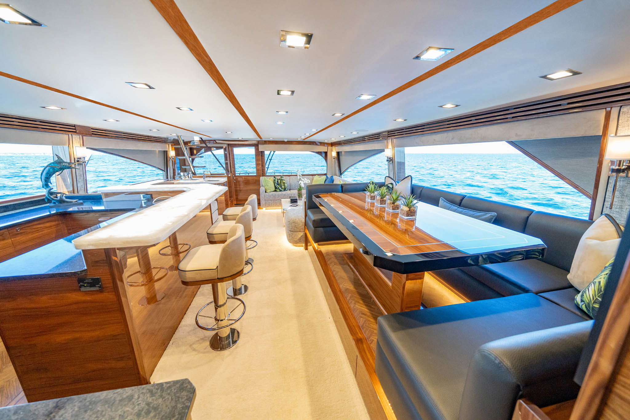 Viking Yachts 90 Enclosed Bridge — photo 8