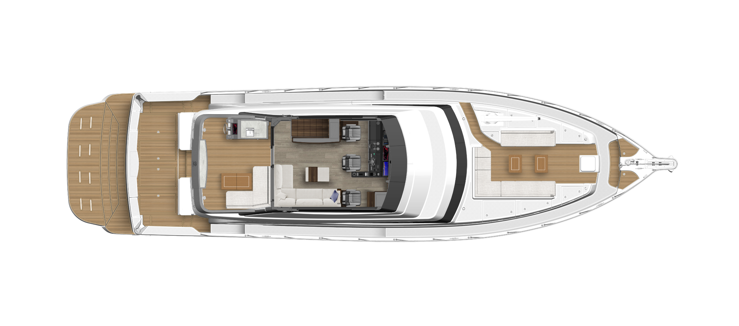 68-SMY-SII-GA-Flybridge-Deck-Triple-Helm-option-1