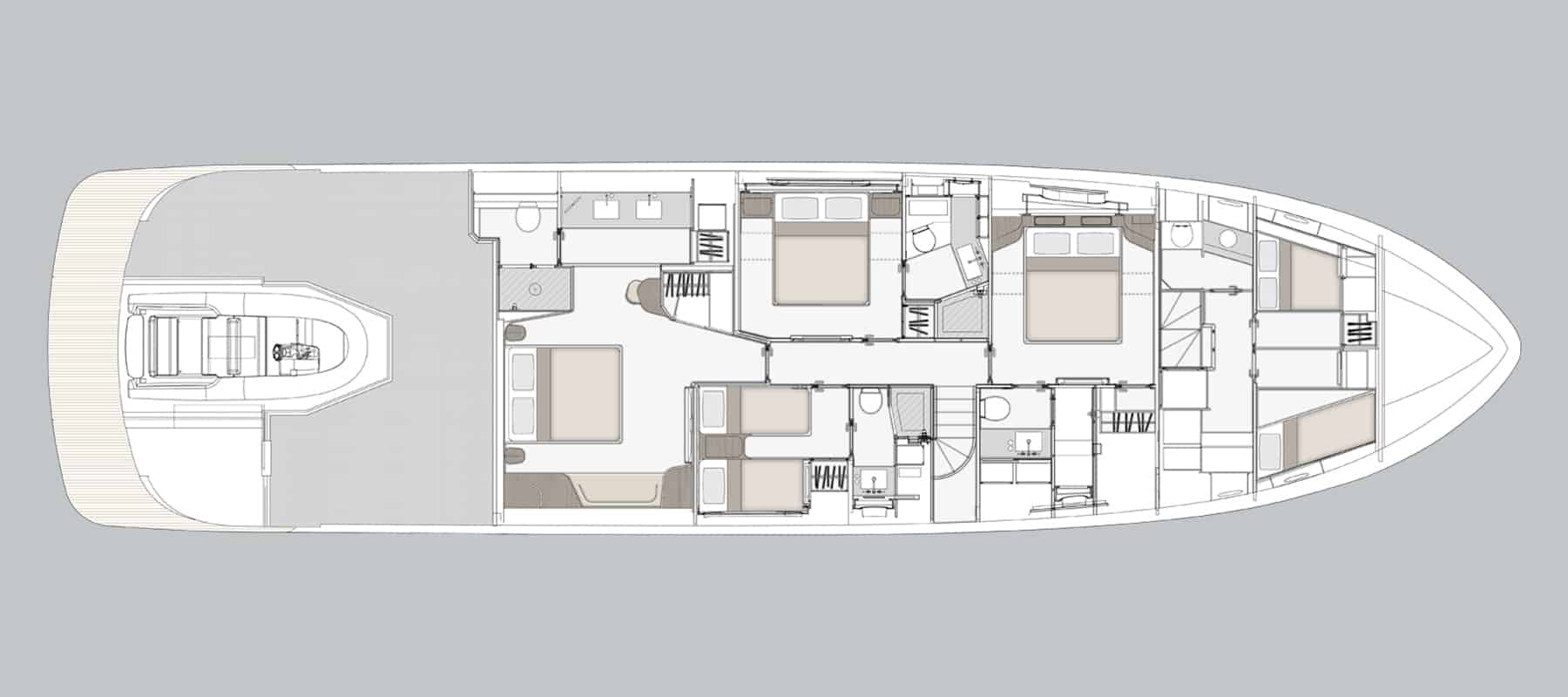 Magellano25m lower deck